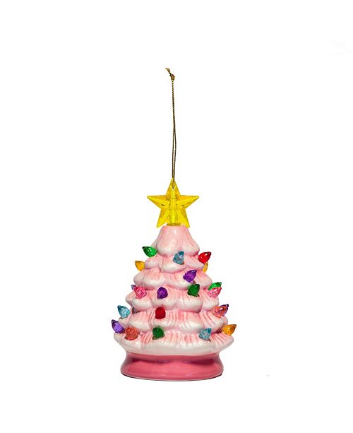 Mr Christmas Mr Christmas Mini Vintage Tree Pink Reviews Holiday Shop Home Macy S