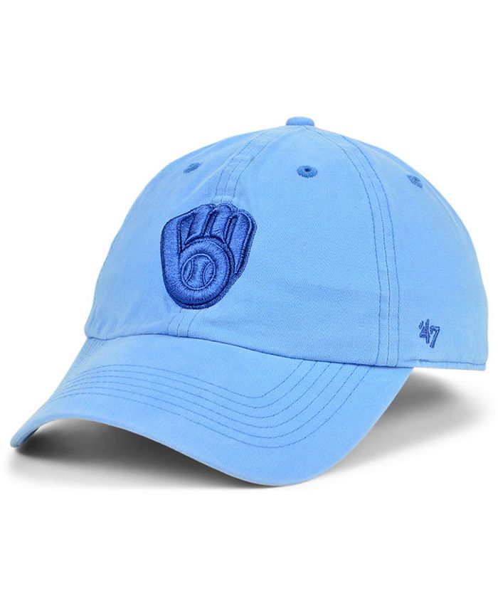 47 Brand Milwaukee Brewers Clean Up Cap - Macy's