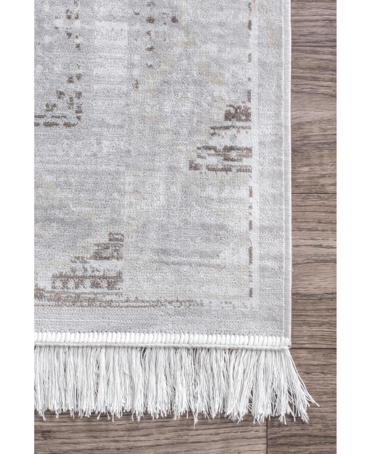 nuLoom Maida DCRS01AArea Rug - Silver