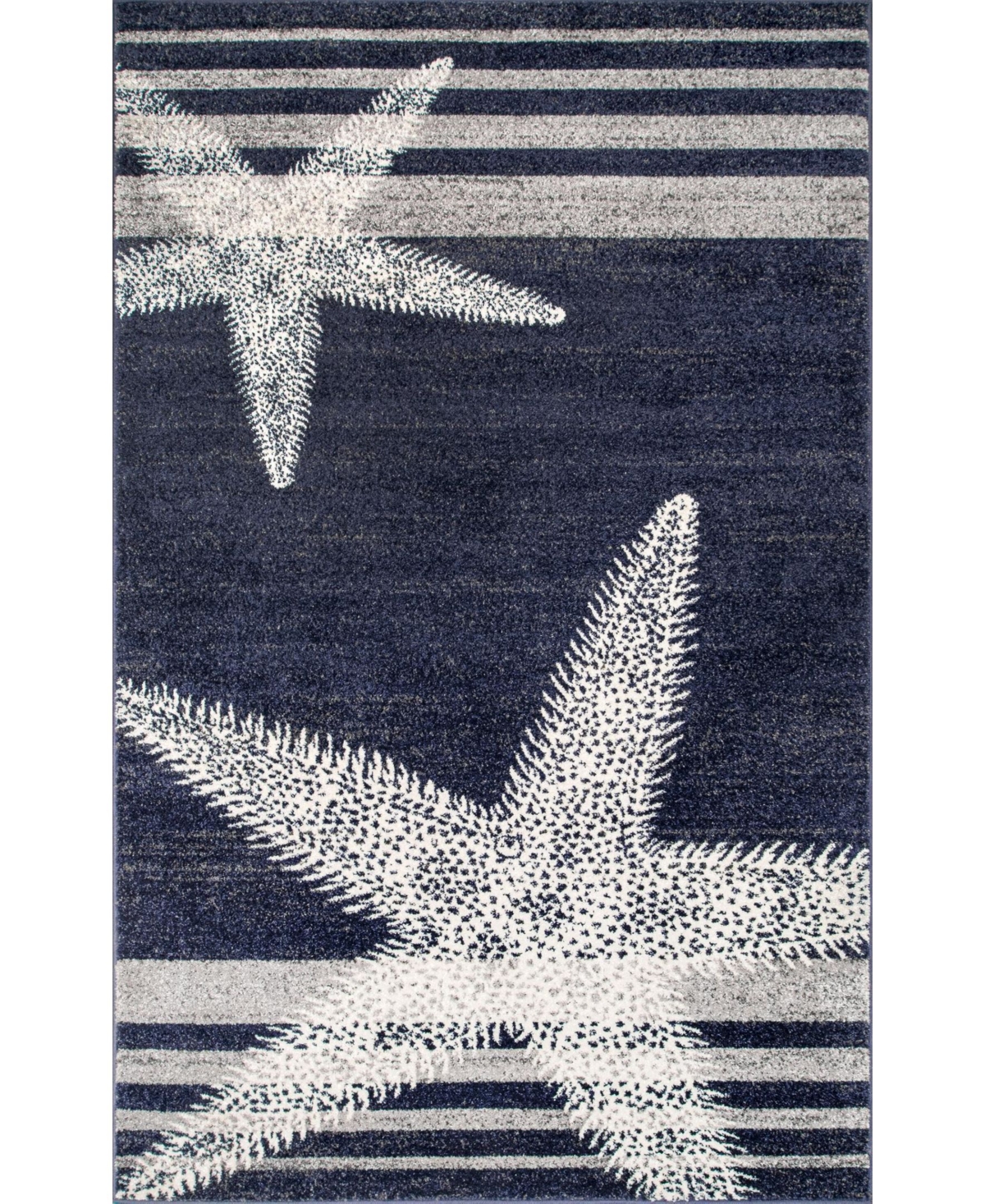 nuLoom Thomas Paul BDTP02B Blue 6'7in x 9' Area Rug - Blue
