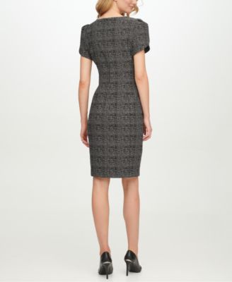 macy's calvin klein sheath dress