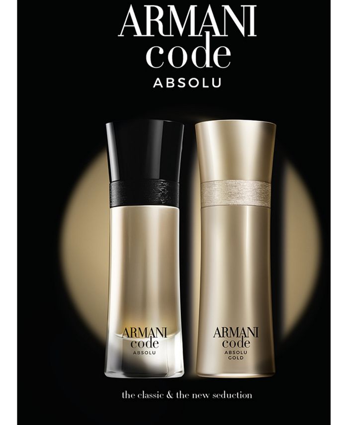Giorgio Armani Men's Armani Code Absolu Gold Eau de Parfum Spray, 3.7-oz. & Reviews - Cologne