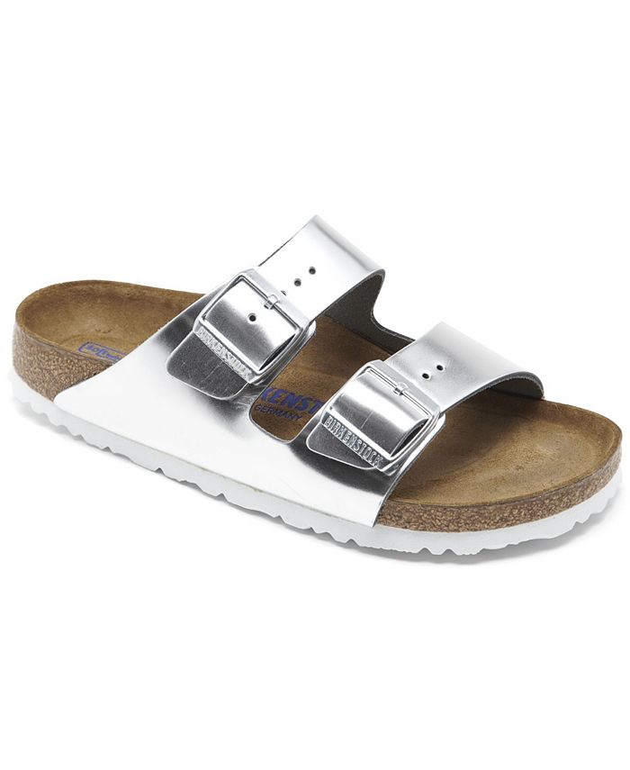 metallic birkenstock women