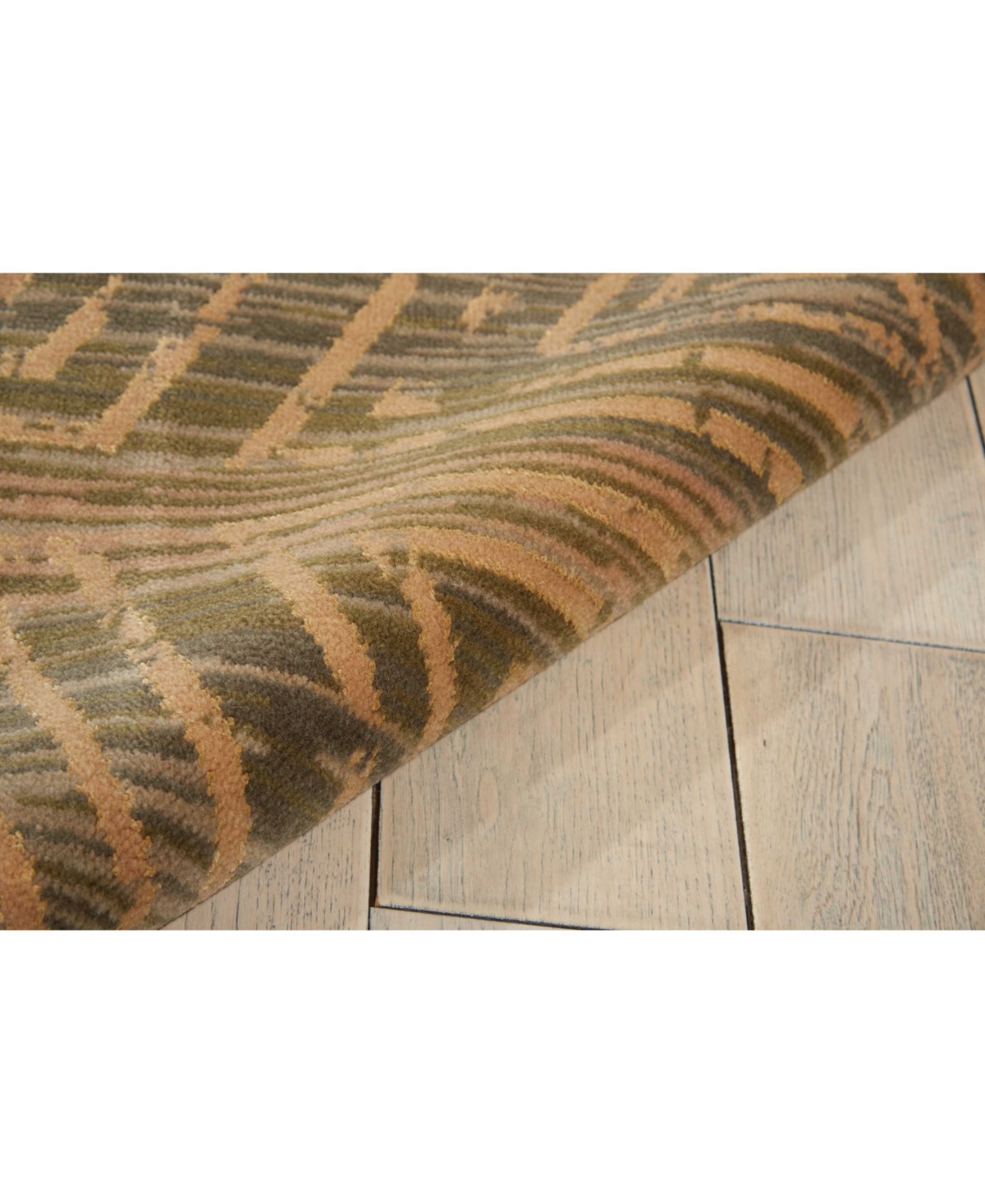Nourison Home Silken Allure SLK20Area Rug - Silver