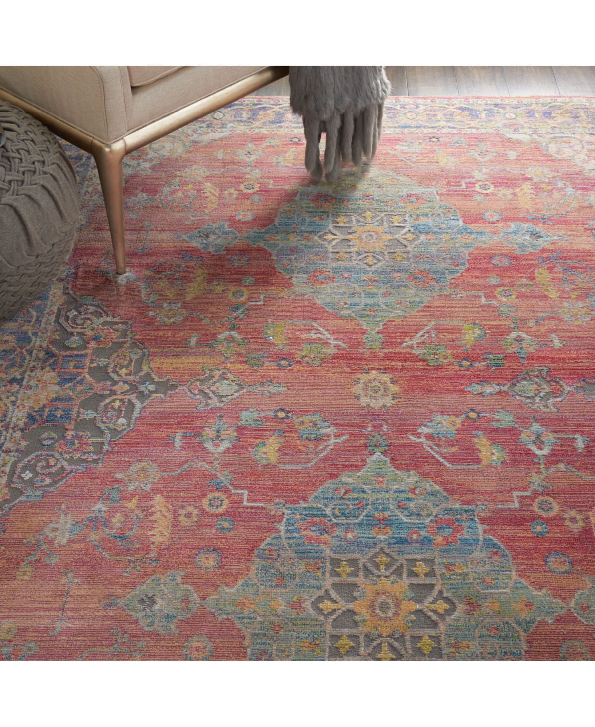 Nourison Home Ankara Global ANR01Area Rug - Multi