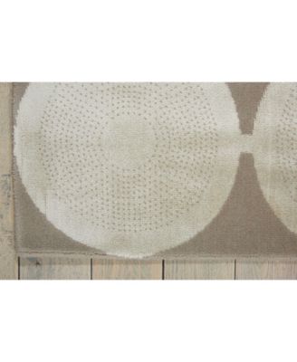 Luminance LUM02 Silver 5'3" x 7'5" Area Rug