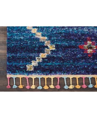 CLOSEOUT! Nomad NMD04 Cream and Gray 8'10" x 12' Area Rug