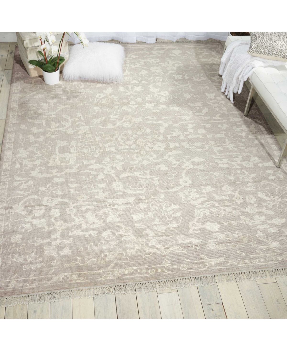 Nourison Home Elan ELN03Area Rug - Silver