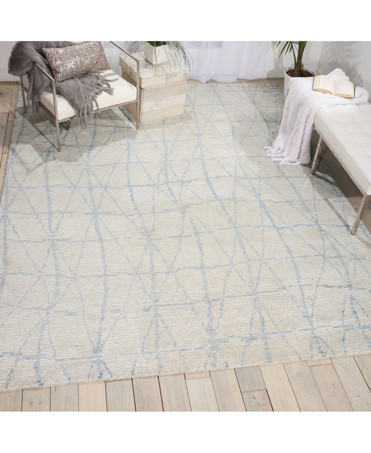 Nourison Home Ellora ELL02Area Rug - Mist