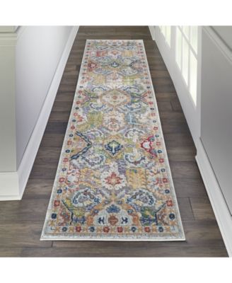 Ankara Global ANR12 Gray and Multi Rug