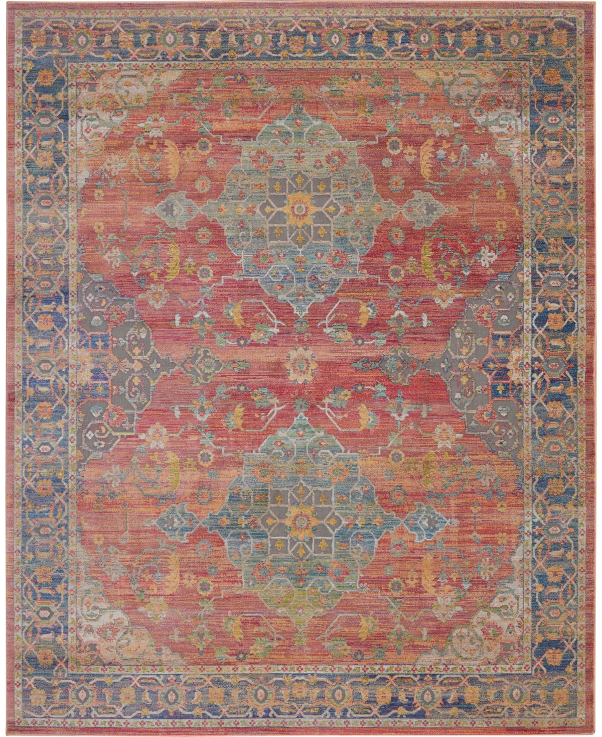 Nourison Home Ankara Global ANR01 Multi 7'10in x 9'10in Area Rug - Multi