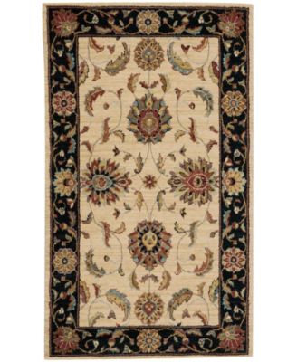 Living Treasures LI04 Ivory Rug