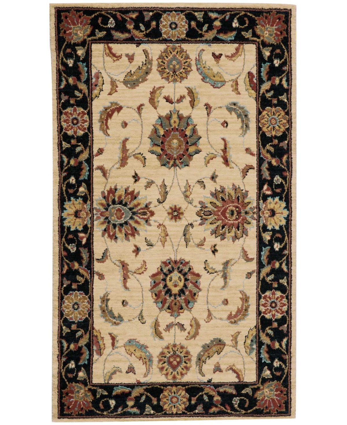 Nourison Home Living Treasures LI04 Ivory 3'6in x 5'6in Area Rug - Ivory