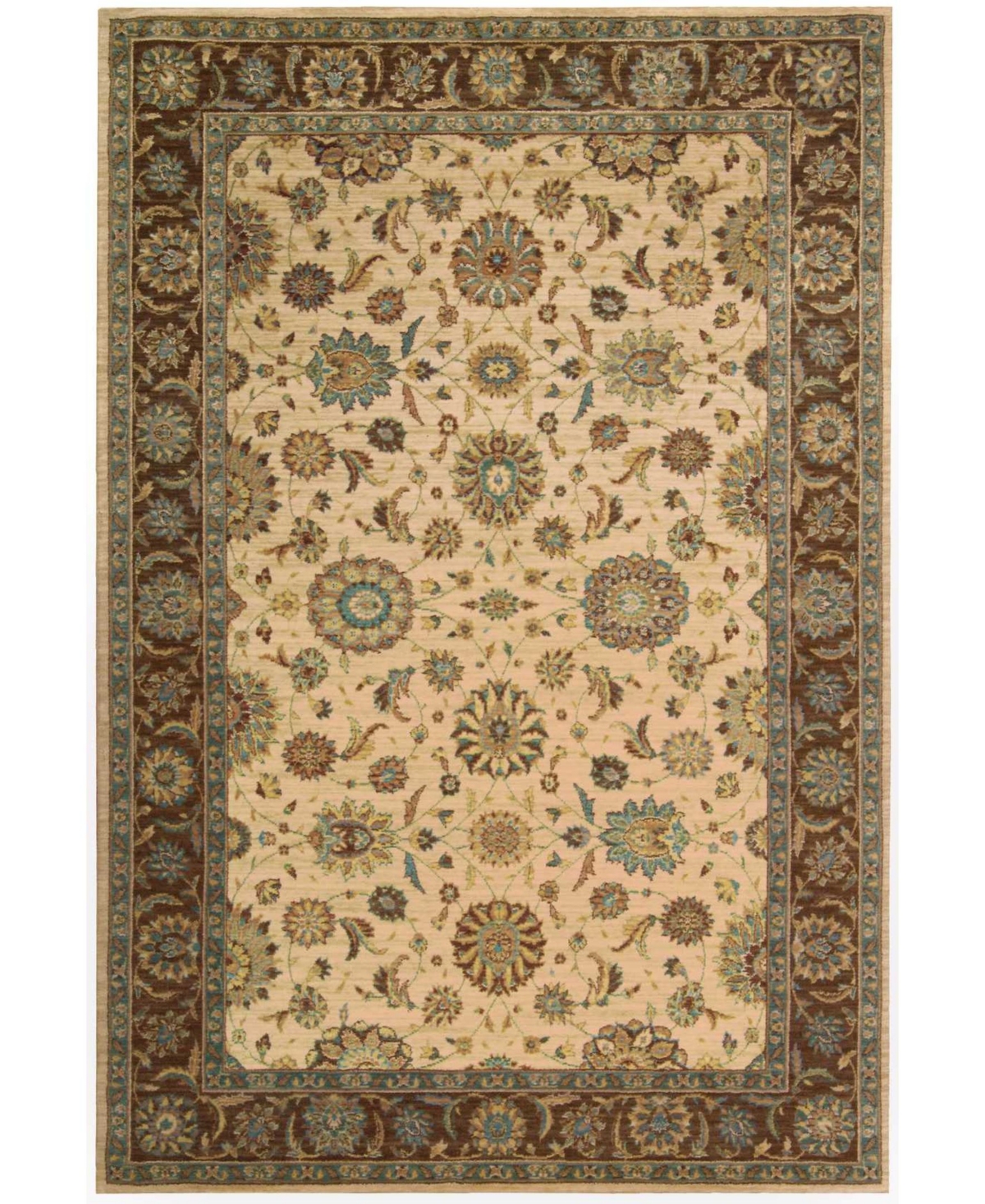 Nourison Home Living Treasures LI05 Beige 7'6in x 9'6in Area Rug - Beige