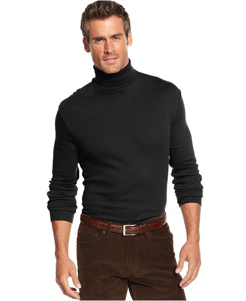 John Ashford Long Sleeve Turtleneck Interlock Shirt Reviews