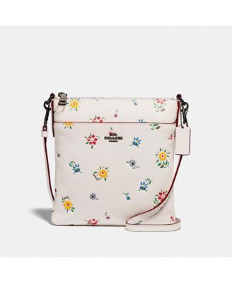 kitt messenger crossbody with tulip meadow print