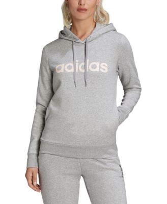 linear fleece hoodie adidas