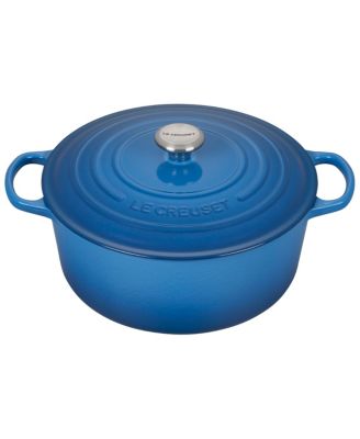 9-Qt. Signature Enameled Cast Iron Round Dutch Oven