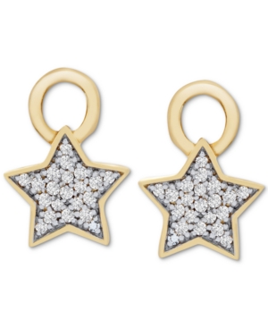 image of Diamond Star Earring Charms (1/10 ct. t.w.) in 14k Gold