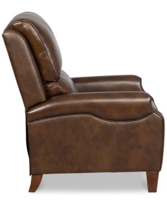 Furniture Arianlee Leather Push Back Recliner, Created For Macy's - Macy's