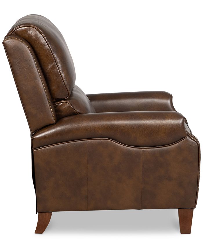 Furniture - Arianlee Leather Push Back Recliner