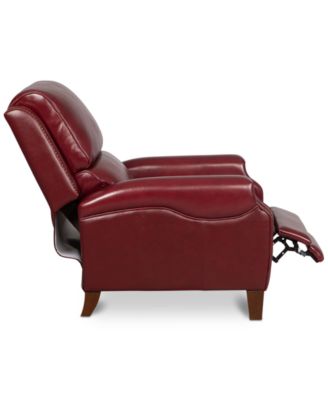 Arianlee Leather Push Back Recliner