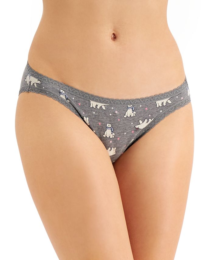 Jenni Women's Polar Bear Bikini Underwear, Created for Macy's - Macy's