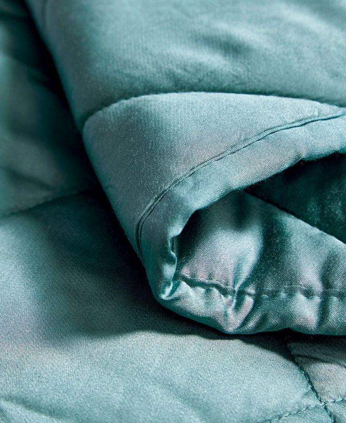 réjuve Rayon from Bamboo Weighted Throw Blanket, 15lb Macy's