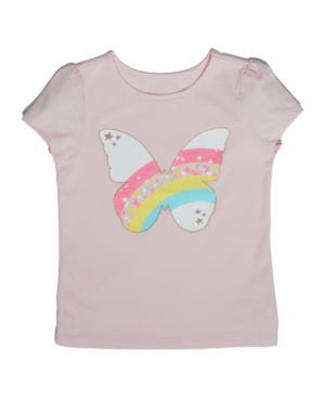 image of Epic Threads Toddler Girls Rainbow Butterfly T-shirt