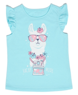 Epic Threads Little Girls Vacation Llama T-shirt