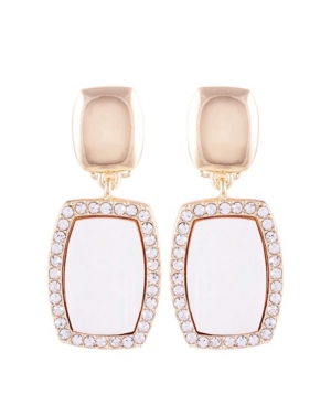 image of T Tahari Coastal Beauty Drop Clip Earring