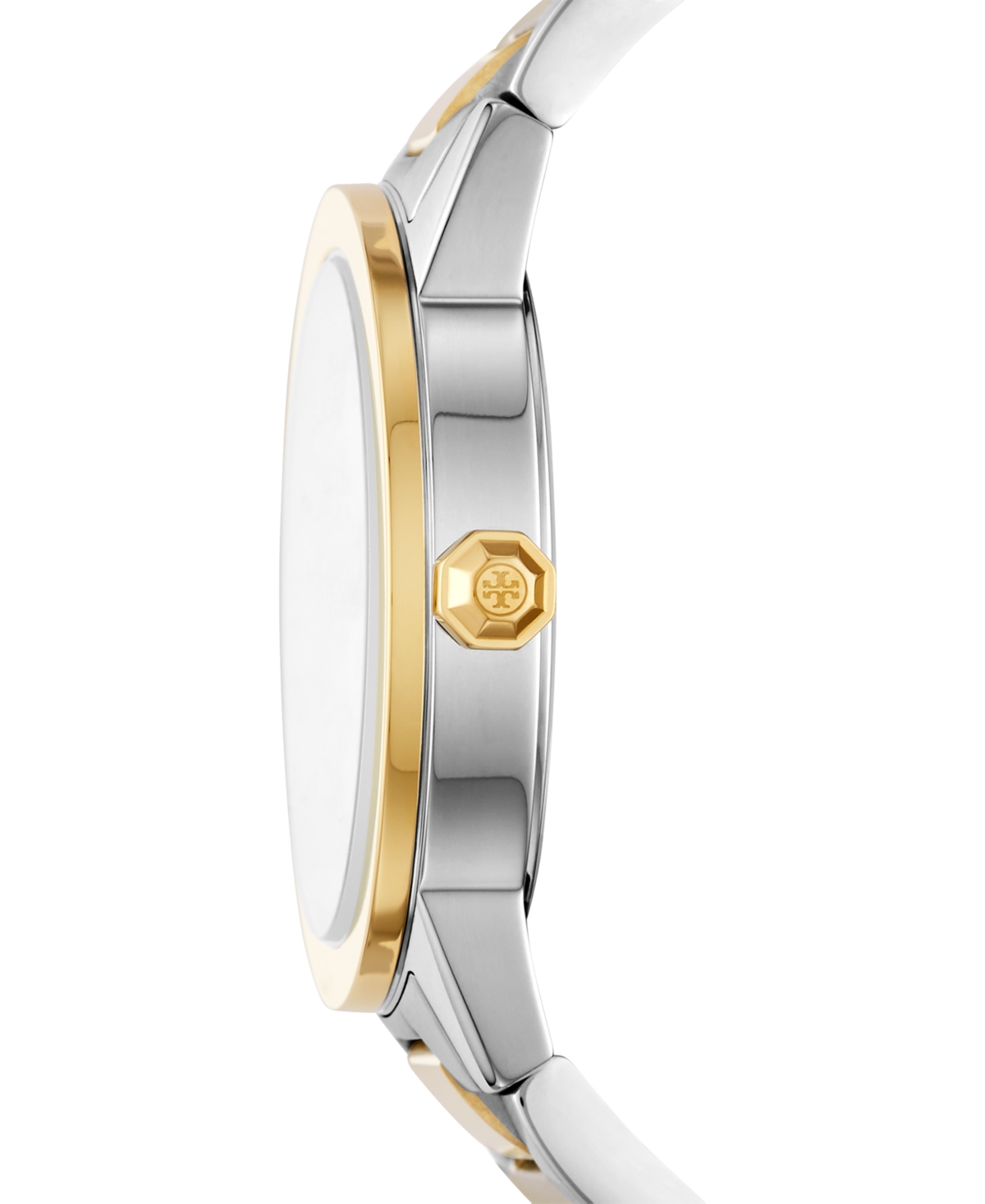 Shop Tory Burch Women's Gigi Two-tone Stainless Steel Bracelet Watch 36mm