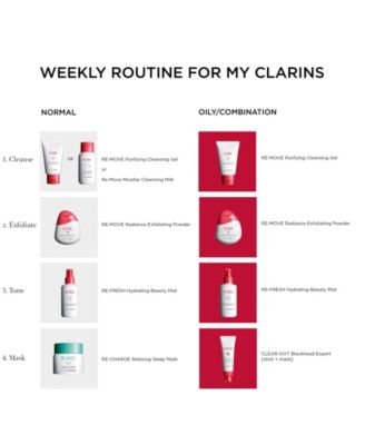 My Clarins CLEAR-OUT Blackhead Expert Exfoliator + Mask, 1.8 oz.