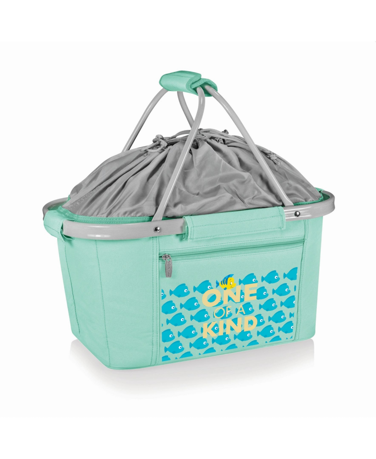 The Little Mermaid Metro Basket Collapsible Cooler Tote - Teal