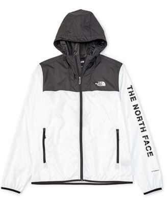 The North Face Cyclone Zip-Up All Over Print Wind Hoodie in Black and White