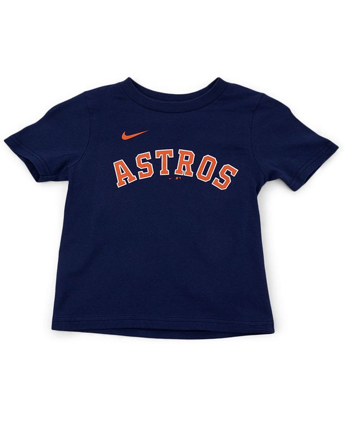 Toddler Houston Astros Jose Altuve Nike Navy Player Name & Number T-Shirt