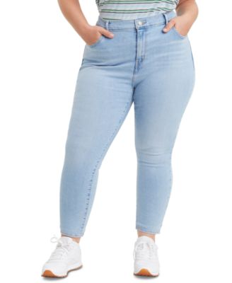 macy's plus size levi jeans