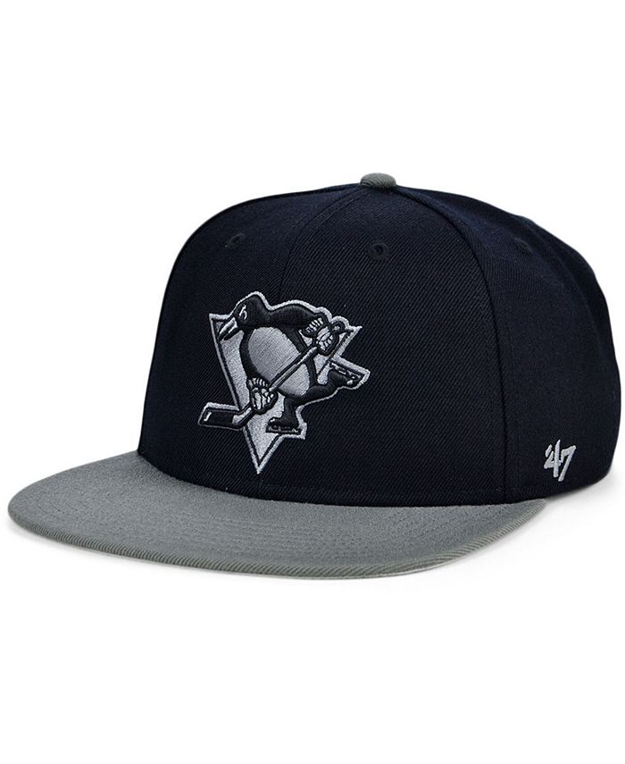 47 Brand Pittsburgh Penguins No Shot 2-Tone Cap & Reviews - Sports Fan Shop  By Lids - Men - Macy's