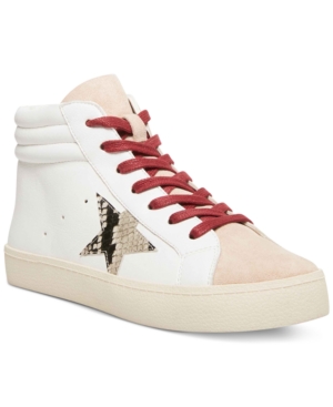image of Madden Girl Lula Lace-Up High-Top Sneakers