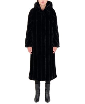Jones New York - Faux-Fur Maxi Coat