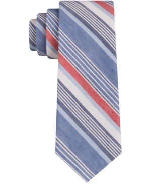 Tommy Hilfiger Men's Davis Skinny Stripe Tie