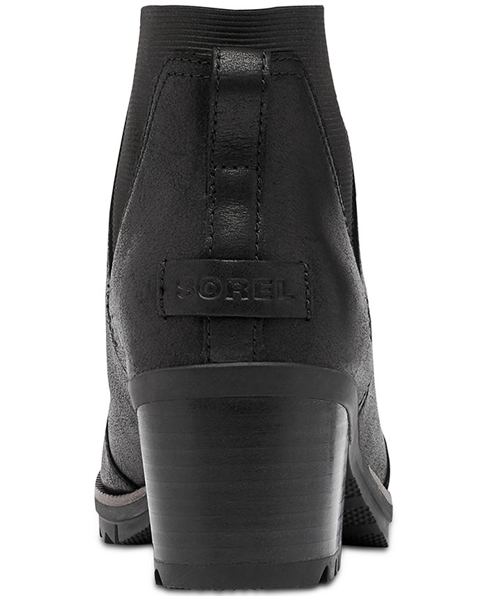sorel cate chelsea velvet tan