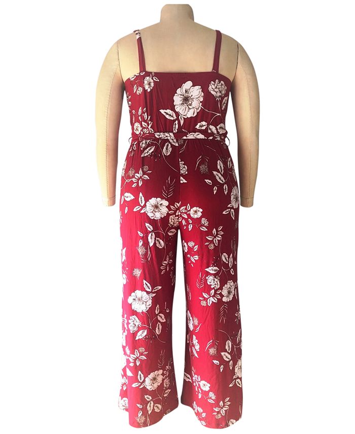 Derek heart plus jumpsuit top