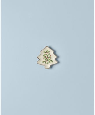 Hosting The Holidays Tree Plate