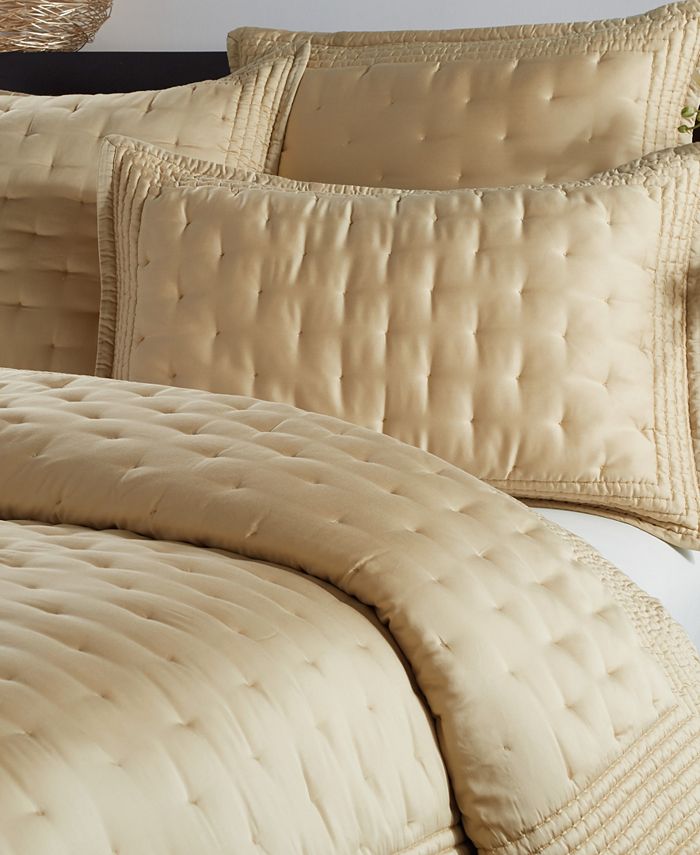 Donna Karan Essential Silk Quilt, King Macy's
