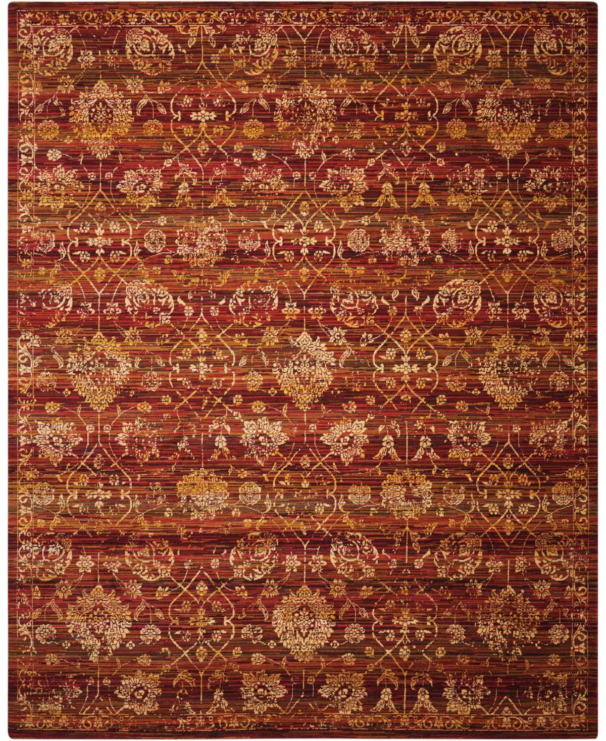 Nourison Home Rhapsody RH007 Sienna 8'6in x 11'6in Area Rug - Sienna