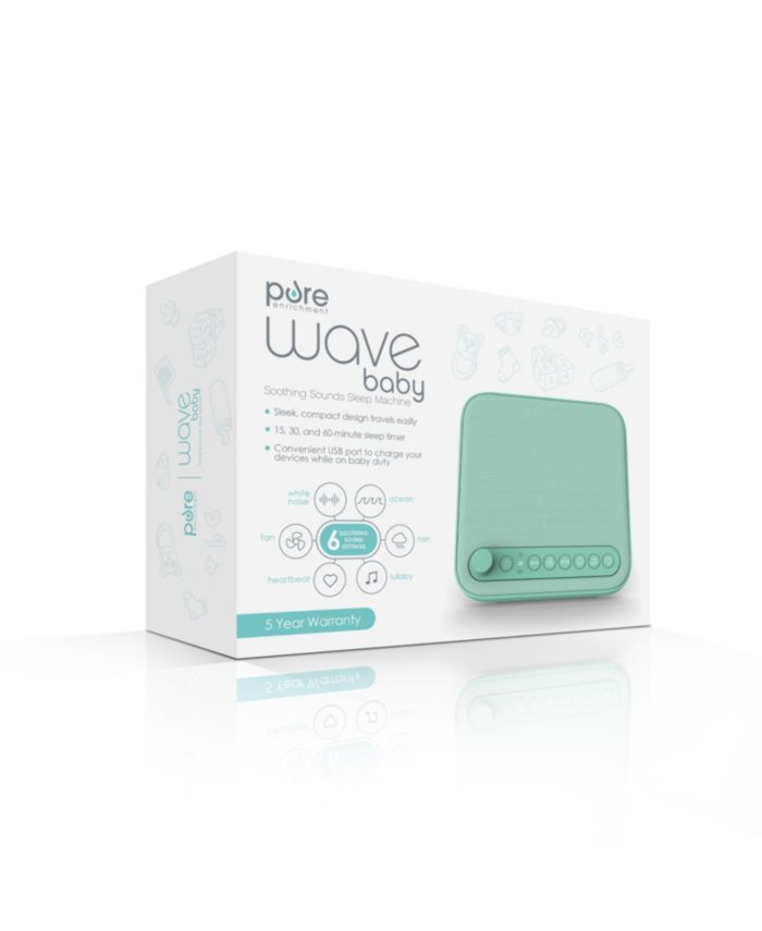 Pure Enrichment Wave Baby Premium Soothing Sound Machine & Reviews - Wellness  - Bed & Bath - Macy's