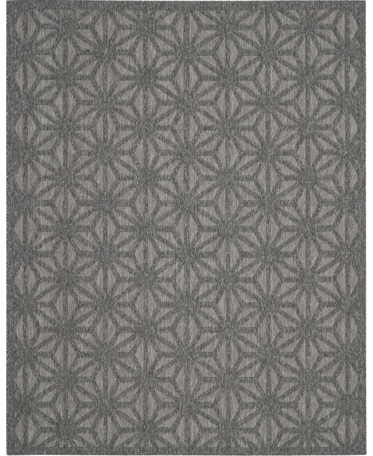 Nourison Home Cozumel CZM01 Onyx 8'10in x 11'10in Outdoor Area Rug - Onyx