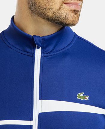accessoires Aanmoediging Stout Lacoste Men's SPORT Long Sleeve Full-Zip Tennis Sweatshirt with  Asymmetrical Stripes & Reviews - Hoodies & Sweatshirts - Men - Macy's