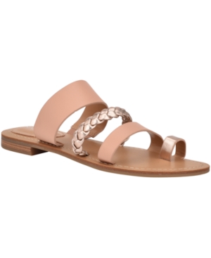 image of Nine West Hollah Flat Sandals Women-s Shoes